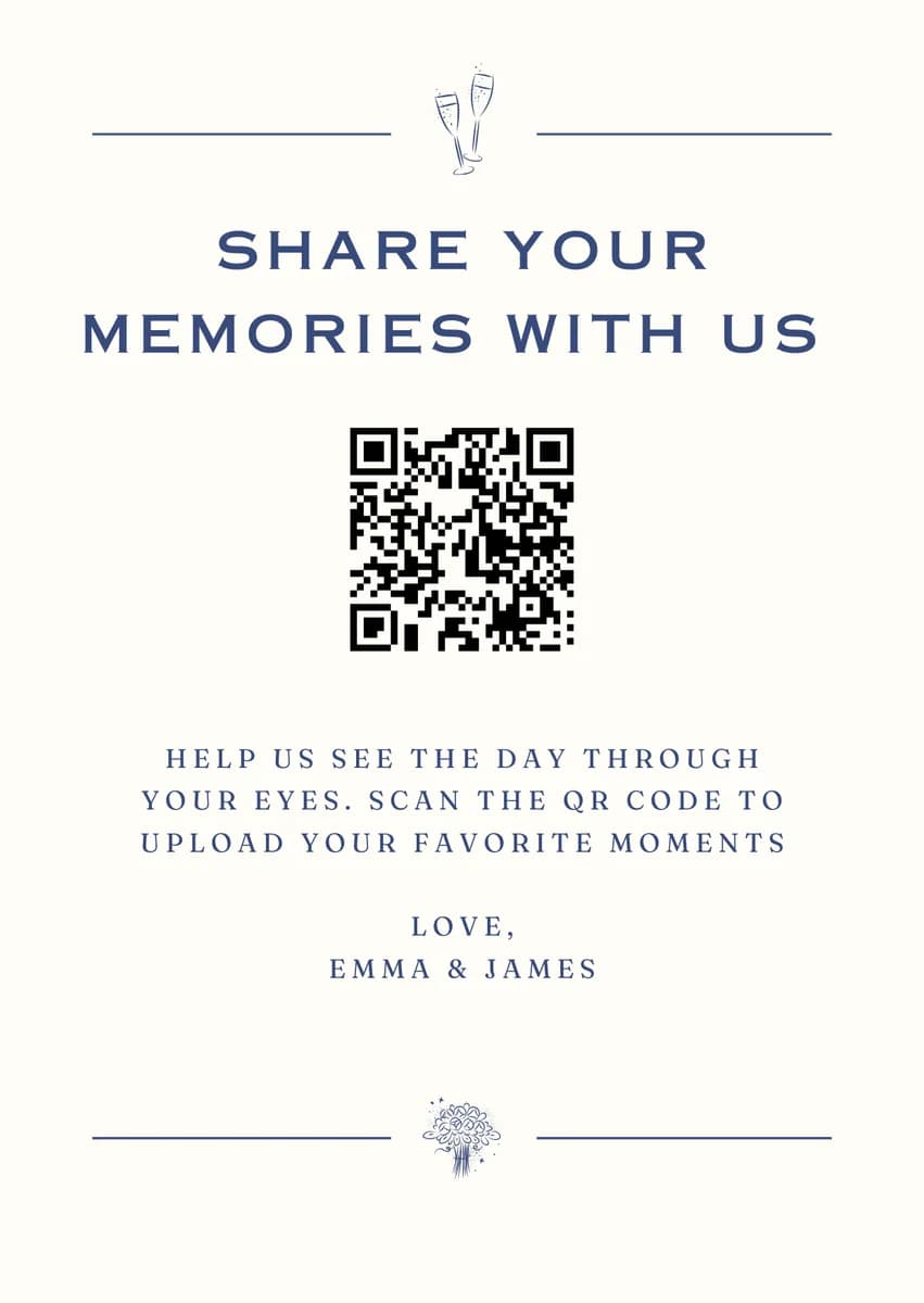 Share Your Photos Invitation